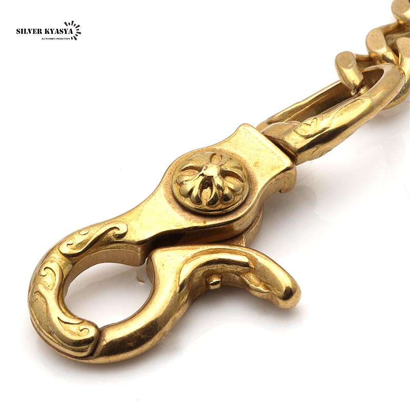 唐草 クロスクリップ キーリング キーチェーン キーホルダー 唐草 クロスクリップ キーリング キーチェーン キーホルダー