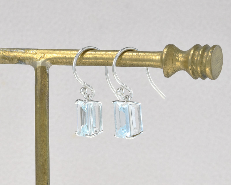 ピアス 大粒 アクアマリン SV925 CG084CIBS-YPG-147 : kyfactory