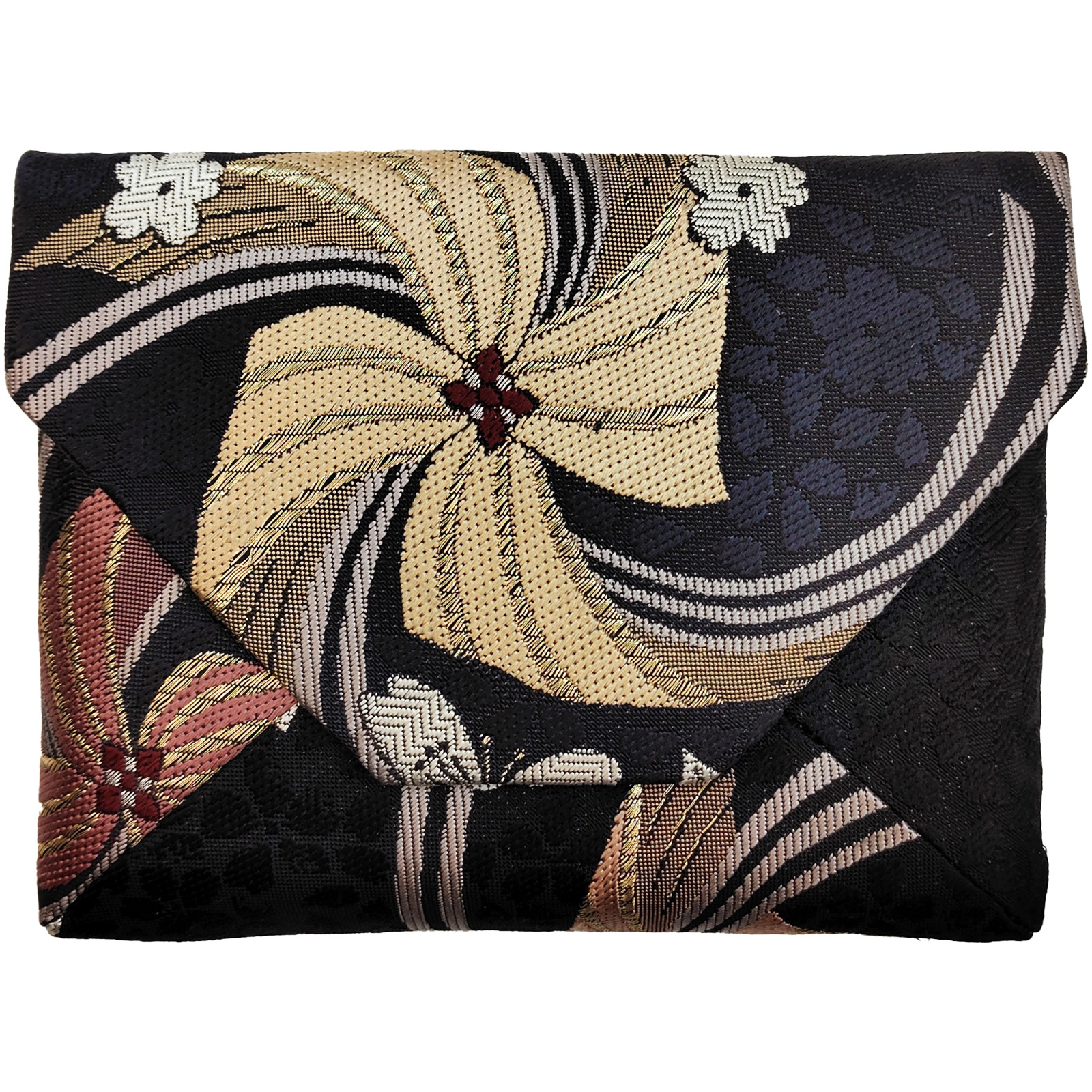 京都発　錦匠　龍村織物　/　クラッチバック　春正芒文錦　✨【日本製】【新品】✨ Amazon.co.jp: [錦匠] 京都発 龍村織物 利休バッグ 正絹 防水 日本製