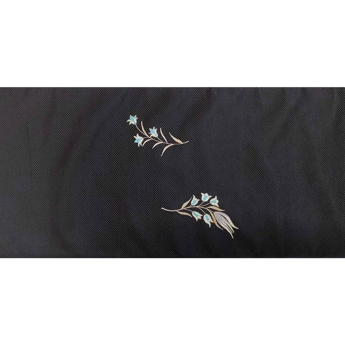 【新品】西陣織　名古屋帯　正絹　すずらん　黒　お仕立て上がり 名古屋帯 正絹 黒 〜すずらん〜 ブラック 京玉響 西陣織 : 名古屋帯と