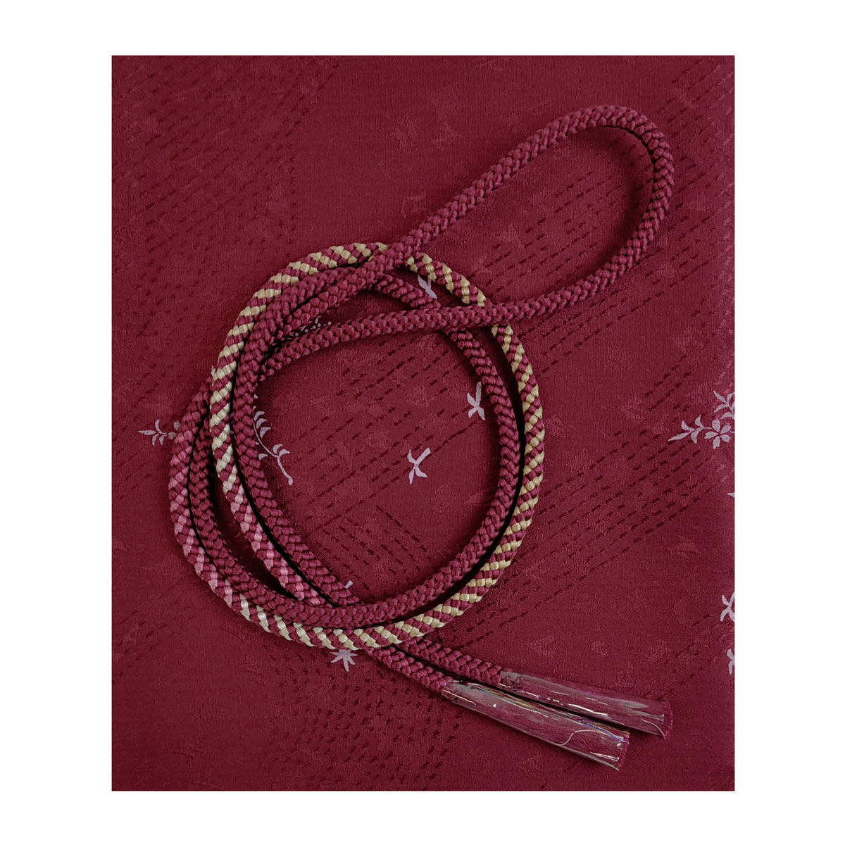 正絹 丸組 帯締め帯揚げセット 一期一会 丸組11 色合わせセット