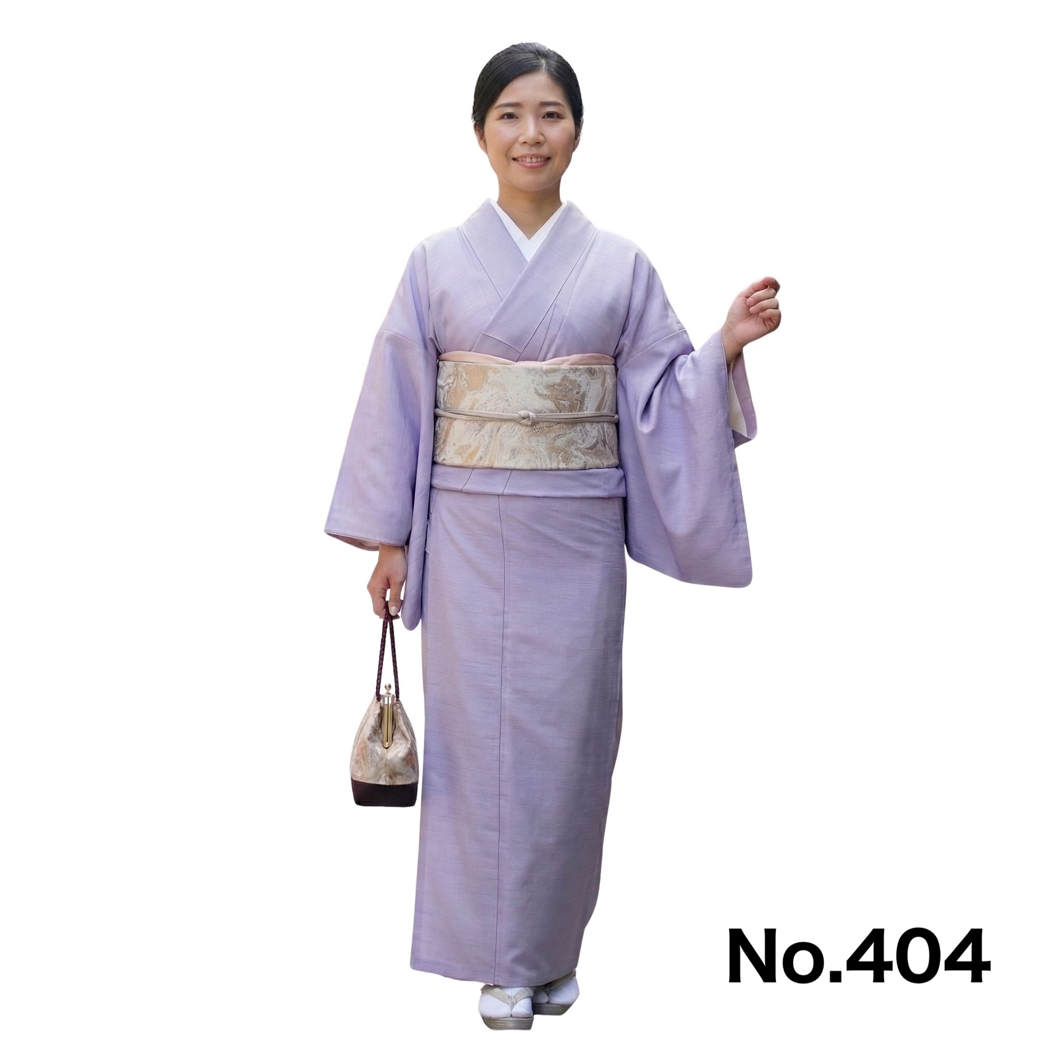 紬生地 単衣きもの 単衣着物 HL 夏着物 洗える着物 桃 橙 青 紫 7色
