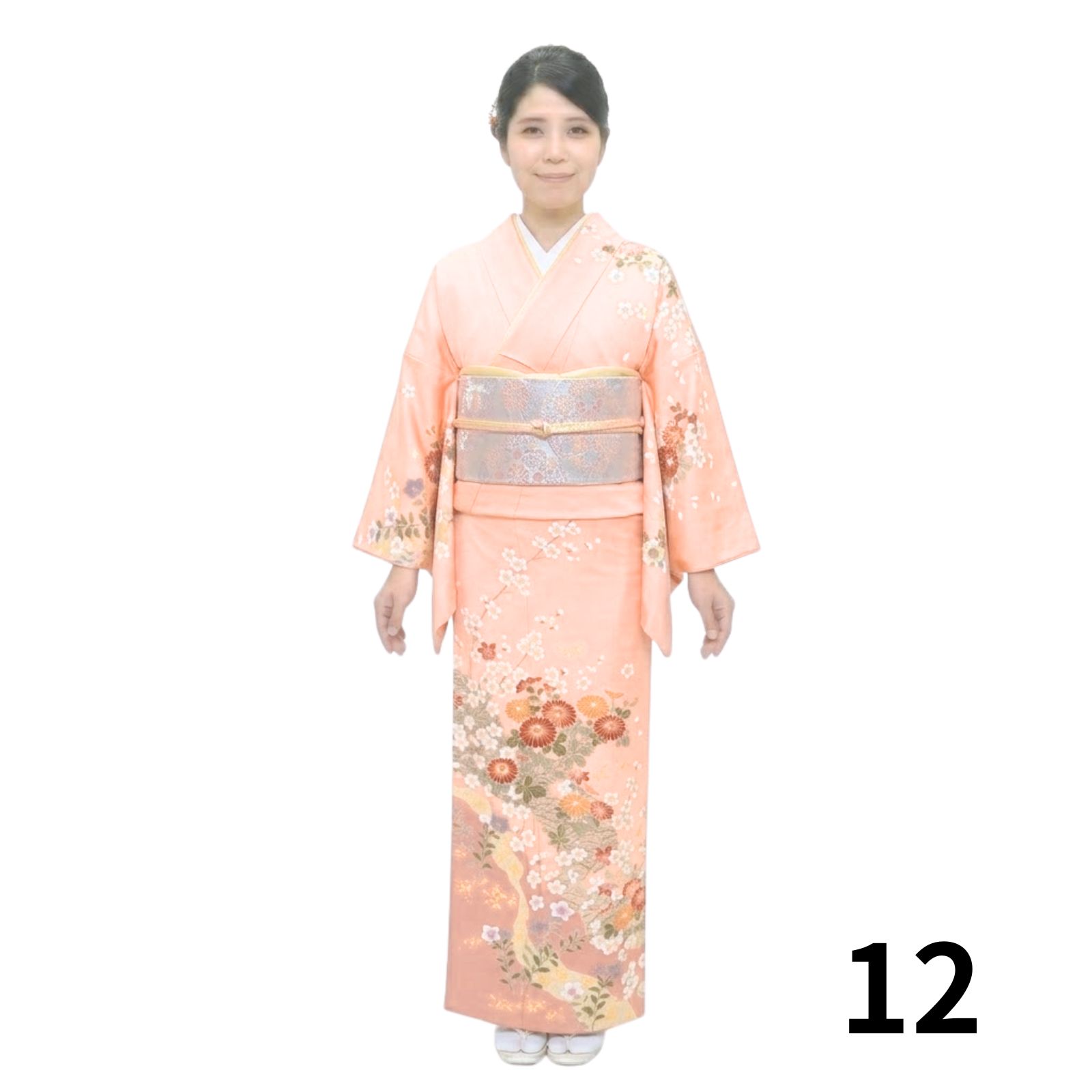 H.L（アッシュ・エル） 訪問着 HL 洗える着物 3点セット 6柄 弐