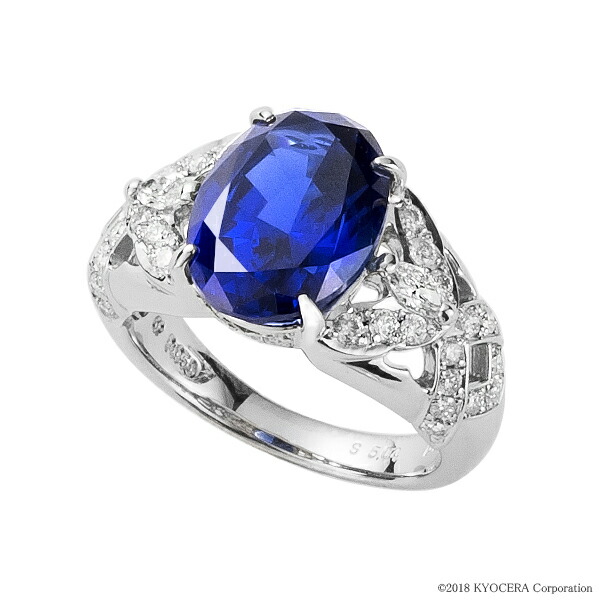 高品質新品ブルーサファイア指輪 リング(指輪)