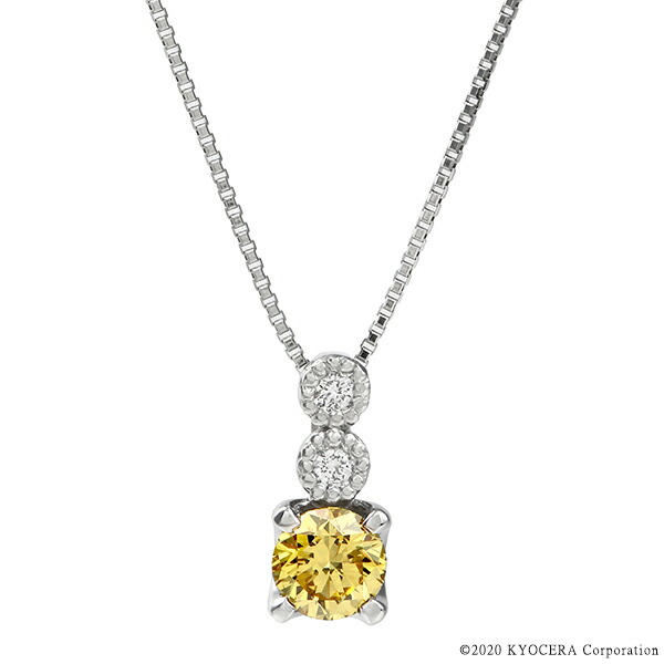 ネックレス ダイヤモンド プラチナ イエローダイヤモンドの人気商品