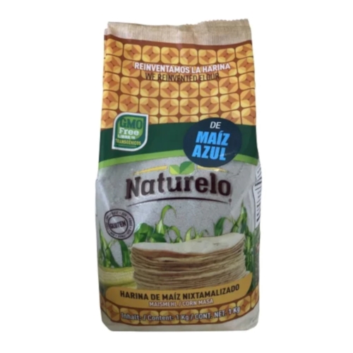 ブルーコーンマサ 青とうもろこし粉 （ブルーマサ）1000g ナチュレロ HARINA DE MAIZ AZUL NATURELO 1KG