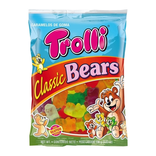  Toro -li Classic Bear -gmi candy 100g TROLLI CLASSIC BEARS 100GR