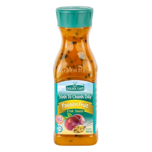 ゴールデンファーム フルーツソース パッションフルーツ 500ml GOLDEN FARM PASSION FRUIT 500ML