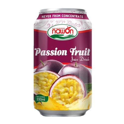 パッションフルーツ果汁入り飲料 330ml ナウオン SUCO PASSION FRUIT 330ML NAWON