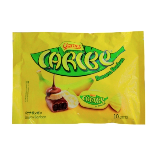 ガロト カリブ バナナボンボン チョコレート 10個入り GAROTO CARIBE BANANA BOMBOM 10UNIDADES