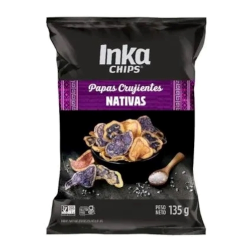インカチップス ネイティブポテトチップス 塩味 135g INKA CHIPS PAPAS NATIVAS 135GR