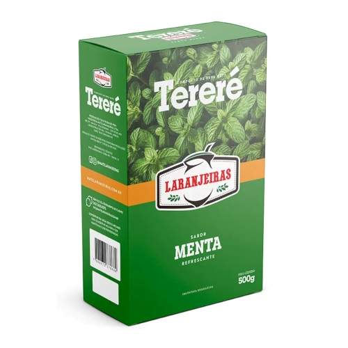 水出し用マテ茶葉 テレレ ミント 500g ラランジェイラス TERERE ERVA MATE MENTA 500GR LARANJEIRAS