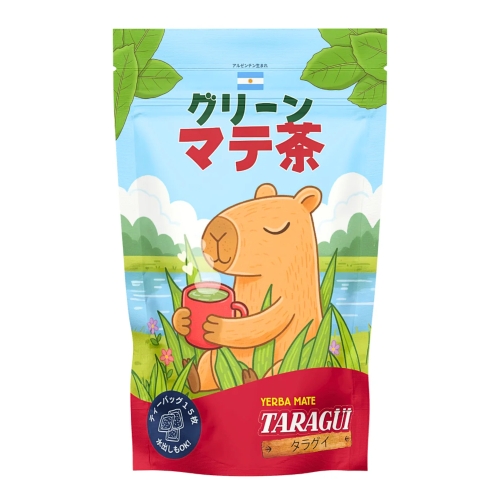 タラグイ グリーンマテ茶 ティーバッグ （20個入） TARAGUI GREEN KAPIBARA TEA BAG 