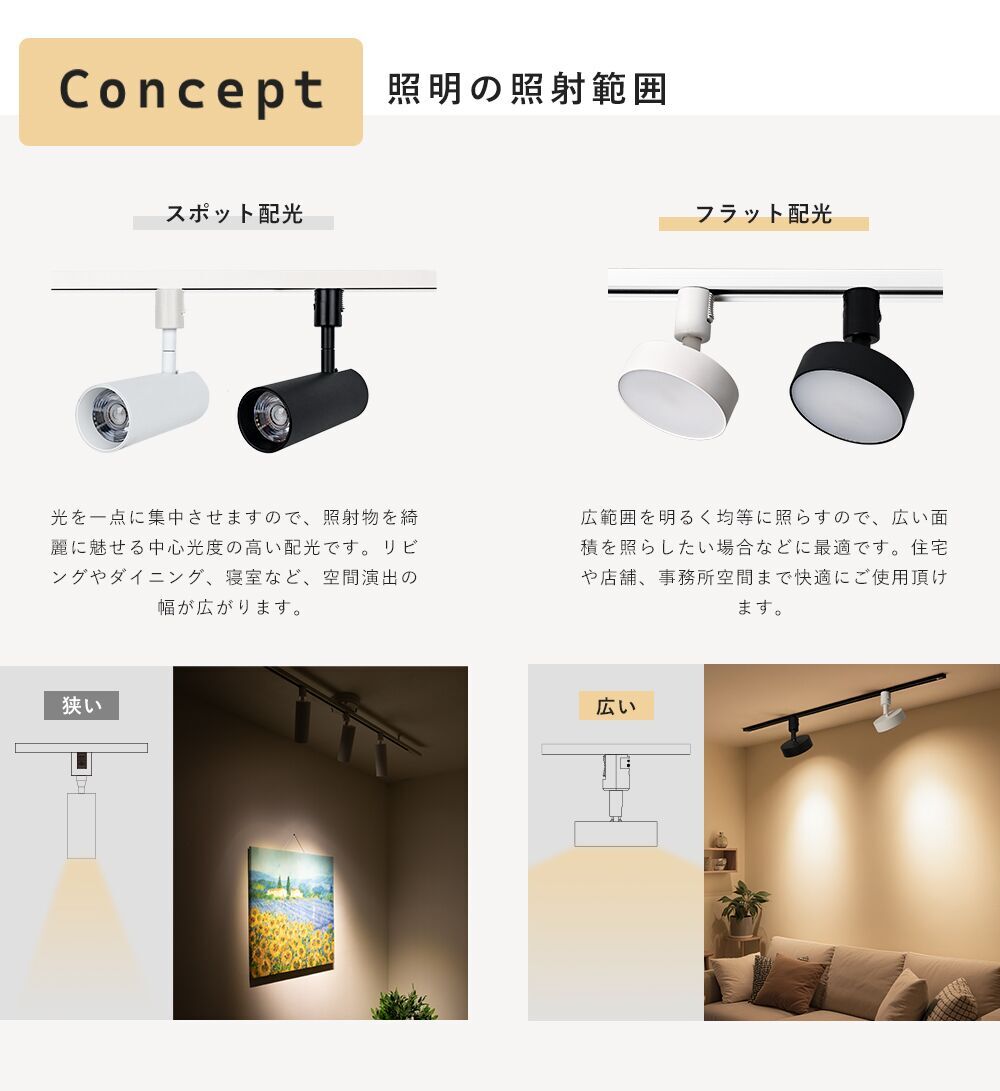 共同照明 【期間限定300円OFFクーポン】スポットライト ダクトレール用