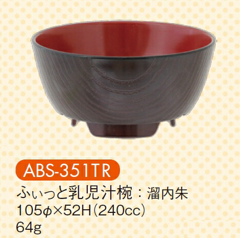 ϔMABS ӂƓ`o ϔM  ABS-351TR(105×H52mm 240cc)LbYCg(H)