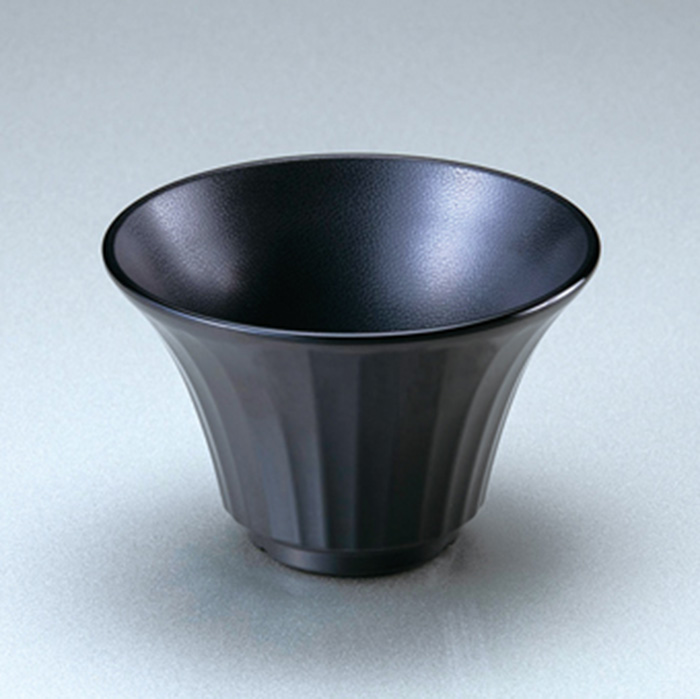 マンネン メラミン食器 小うどん鉢 25個セット 黒 773-B 未使用新品
