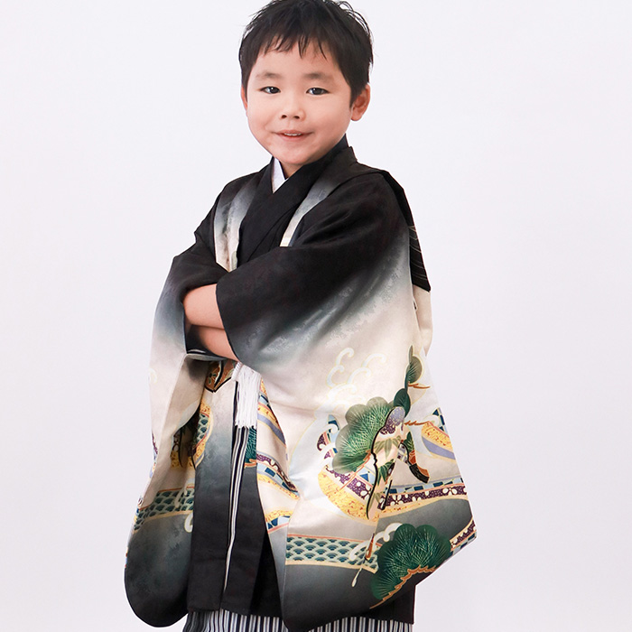 KYOETSU 【豪華安心12点フルセット】 七五三 着物 男の子 5歳 袴