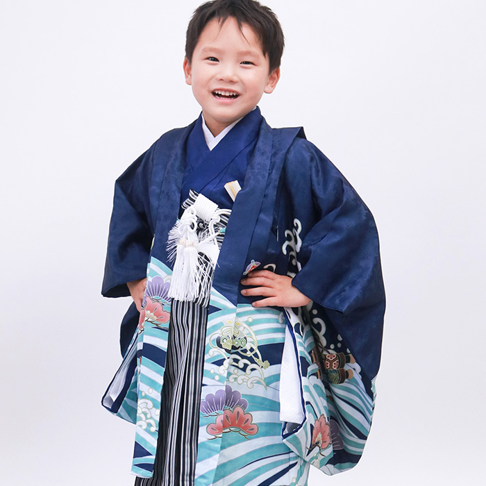 KYOETSU 【豪華安心12点フルセット】 七五三 着物 男の子 5歳 袴