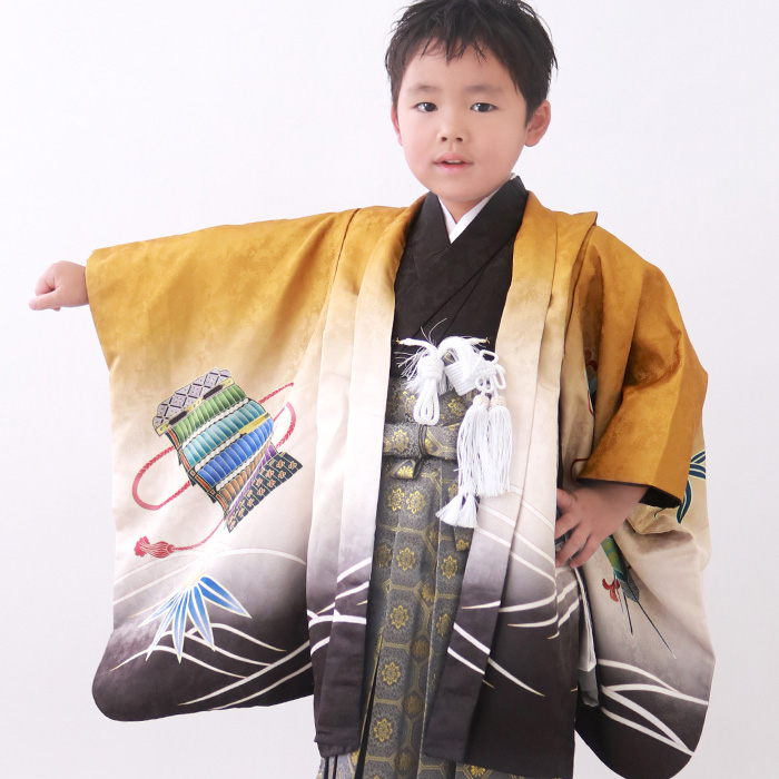 KYOETSU 【豪華安心12点フルセット】 七五三 着物 男の子 5歳 袴