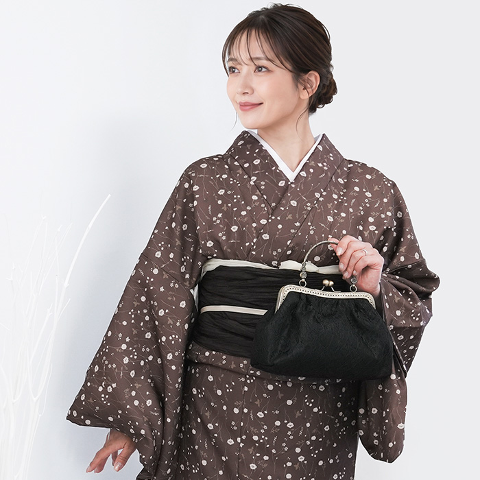 絽 紗 盛夏 162.5 色無地 フルセット ワインレッド 礼装 着物 U2