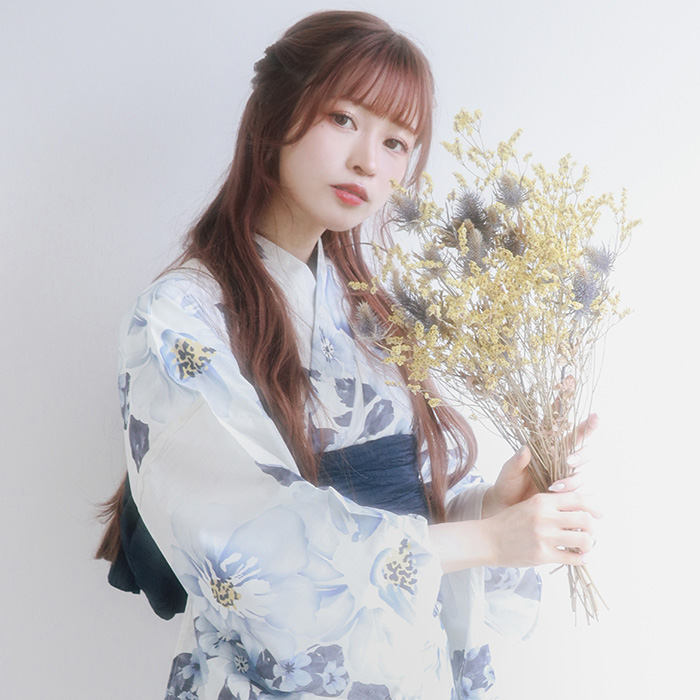 KYOETSU（京越） 1人で簡単着付け 【 浴衣セット 2点セット 豪華6点