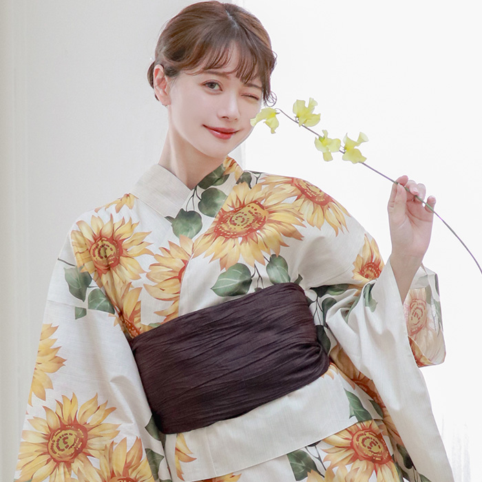 KYOETSU（京越） 1人で簡単着付け 【 ワンピース浴衣 2点セット A