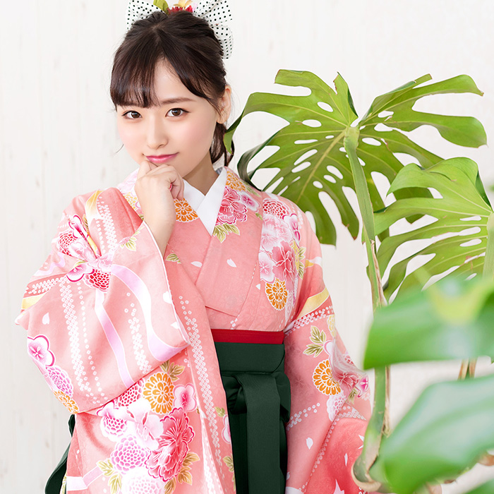 良質  KYOETSU 袴 セット レディース 卒業式 袴 B 華やか 袴4点セット 着物・浴衣・和小物