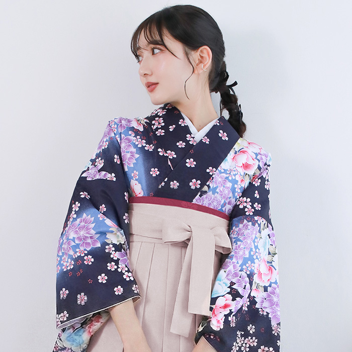 KYOETSU（京越） 袴4点セット 華やか 袴セット 卒業式 袴 セット 女性