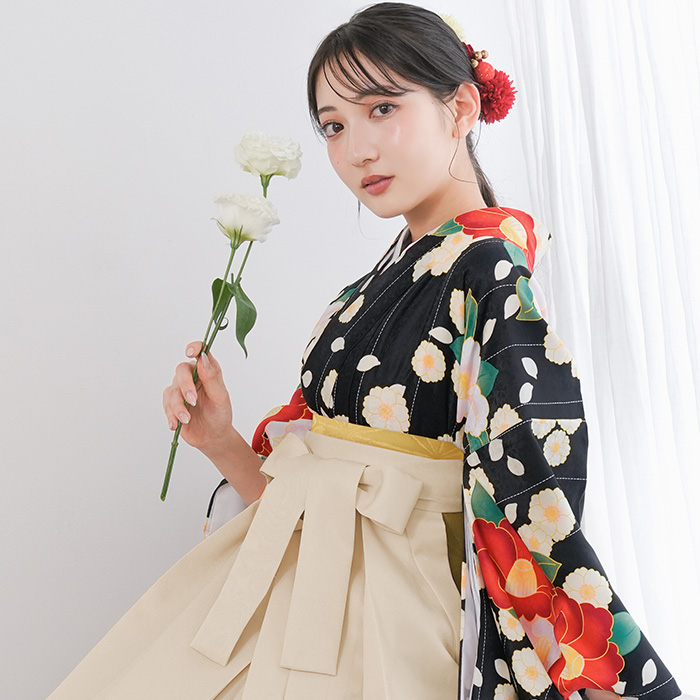 KYOETSU（京越） 袴4点セット 華やか 袴セット 卒業式 袴 セット 女性