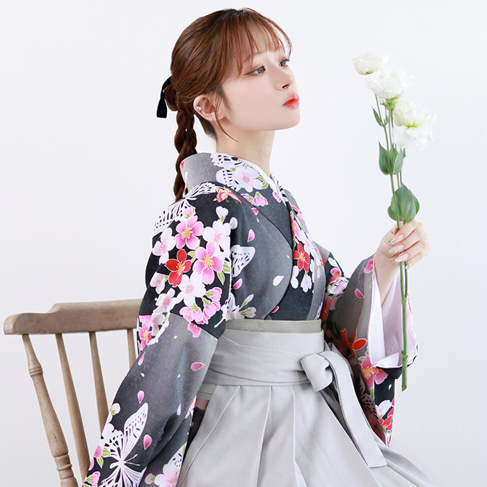 KYOETSU（京越） 袴4点セット 華やか 袴セット 卒業式 袴 セット 女性