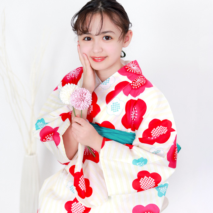 KYOETSU 1人で簡単着付け 【 ワンピース浴衣 豪華3点セット