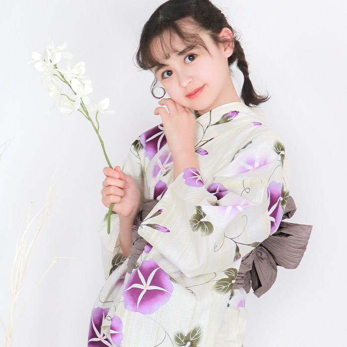 [キョウエツ] 浴衣セット 浴衣 変わり織 3点セット　150センチ　浮世かすれ Amazon | [KYOETSU] [キョウエツ] 浴衣セット ジュニア レトロ