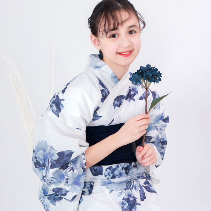 KYOETSU 1人で簡単着付け 【 セパレート浴衣 豪華3点セット