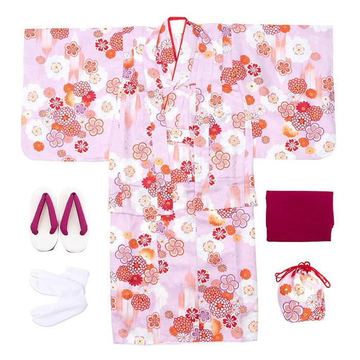 KYOETSU (CCM着物7点セット ガールズ A) 着物 16colors 販売