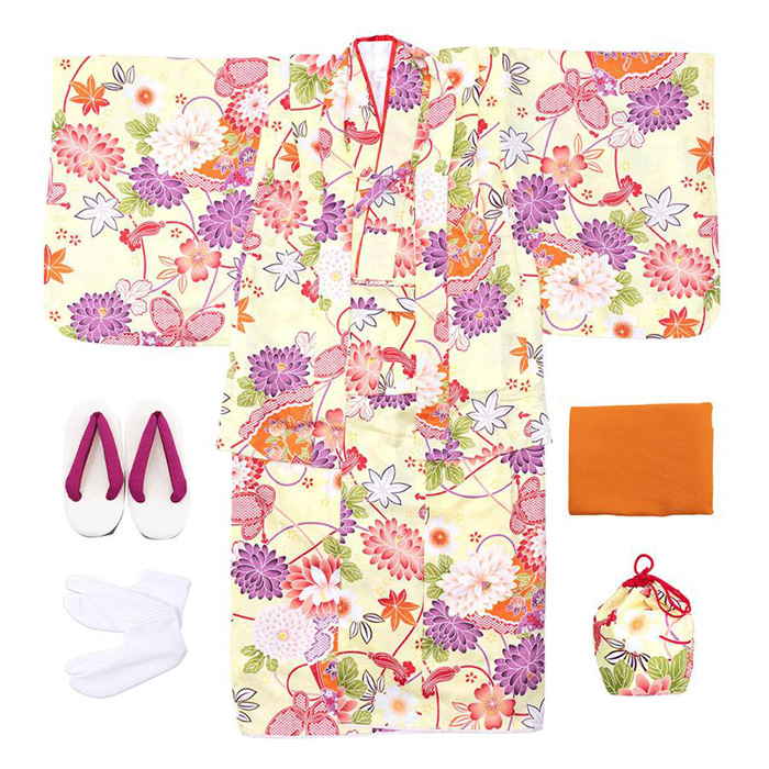 KYOETSU (CCM着物7点セット ガールズ A) 着物 16colors 販売
