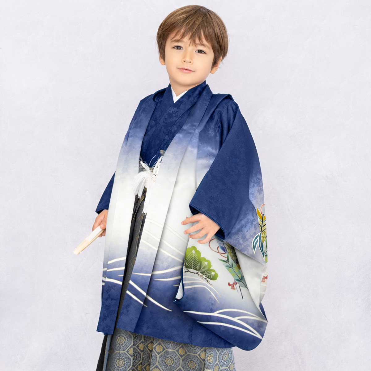 七五三 男 5歳 着物 フルセット 絵羽 男の子 服装 着物セット 袴 