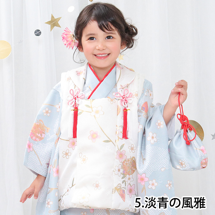 七五三 着物 3歳 女の子 【全て揃った豪華9点フルセット】 七五三 着物 3歳 販売 人気くすみカラー 753 被布 被布セット 女の子 ガールズ 三歳  フルセット(rg) : 10009143 : 京越卸屋 - 通販 - Yahoo!ショッピング