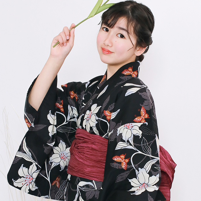KYOETSU 1人で簡単着付け 浴衣 子供 セット 女の子 【安心の