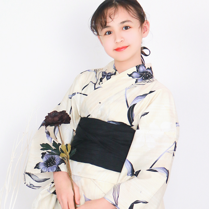 KYOETSU 1人で簡単着付け 浴衣 子供 セット 女の子 【安心の