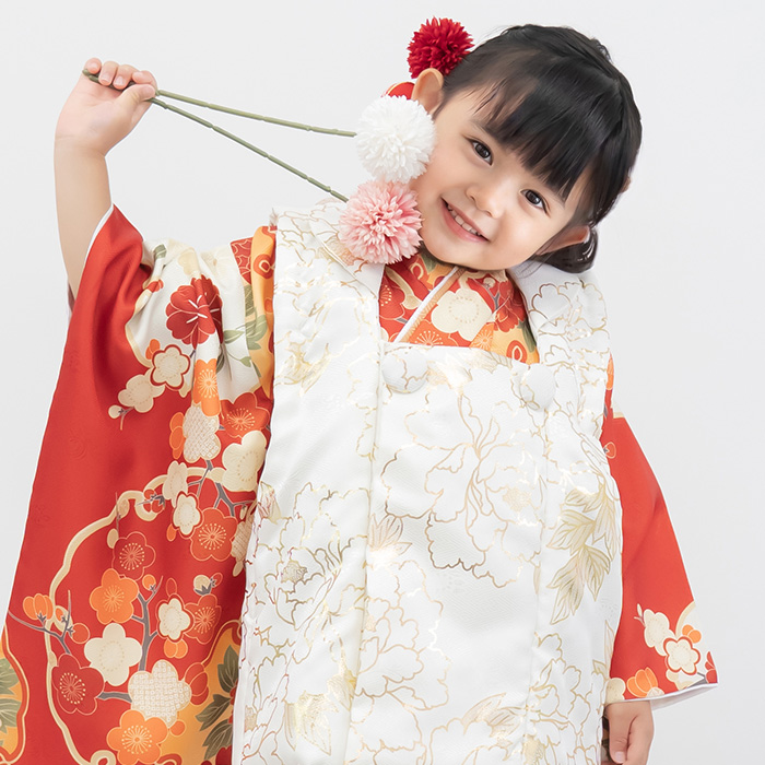 七五三 着物（色：オレンジ系）の商品一覧 通販 - Yahoo!ショッピング
