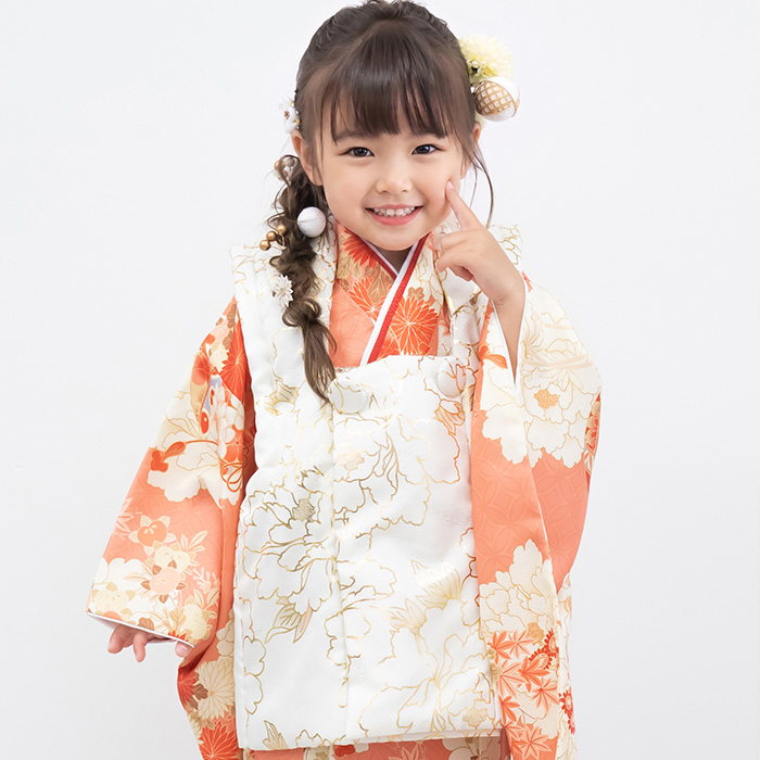 KYOETSU（京越） 【自宅で2分簡単着付け! 七五三3歳セパレート 被布