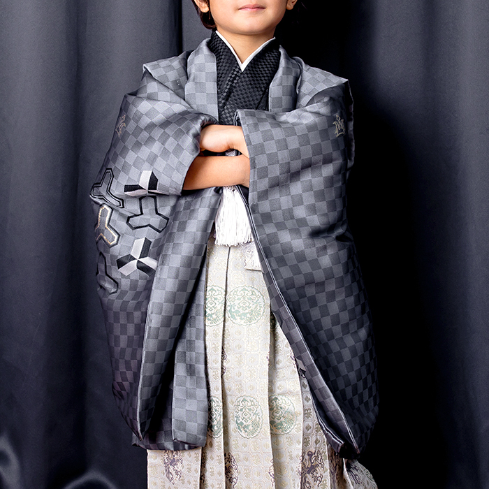 (着物セット ひさかたろまん) 七五三 着物 男の子 6colors 袴 5歳 フルセット ボーイズ