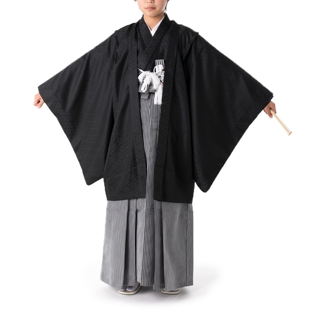 着物セット 紋付 7/10/13歳) 七五三 着物 男の子 袴 フルセット 袴