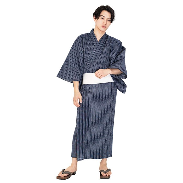 KYOETSU 浴衣 セット メンズ 浴衣セット 【安心の浴衣 4点セット