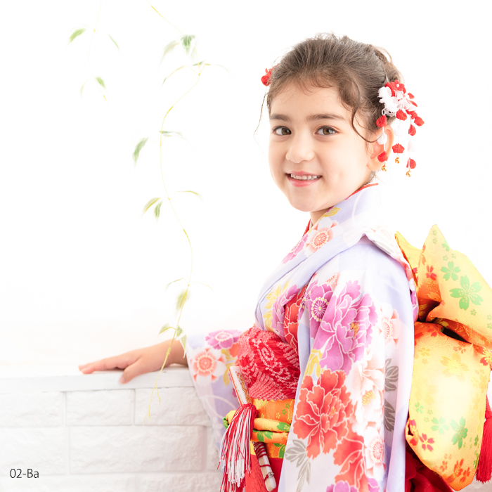 七五三 雛祭り 着物 ７歳 フルセット - 和服