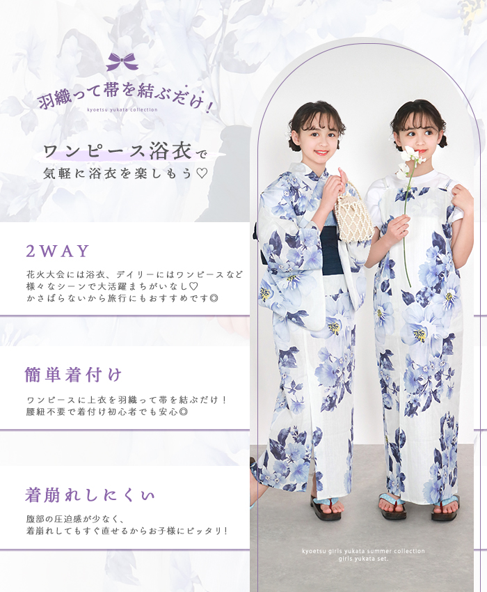 セパレート浴衣説明