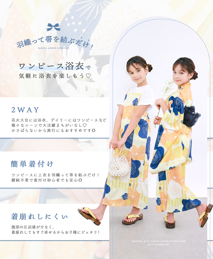 セパレート浴衣説明