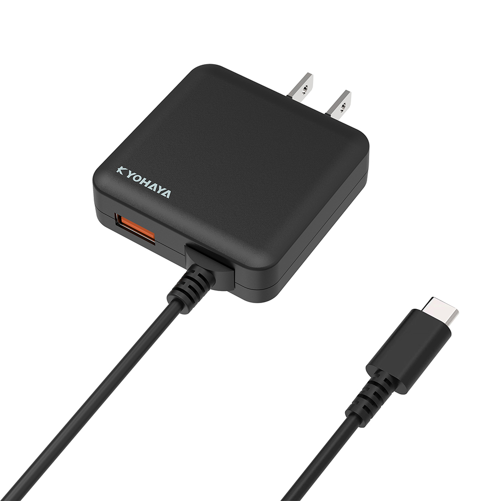 KYOHAYA USB 充電器 20W出力 タイプC 1.5m PD QC 急速充電 USB