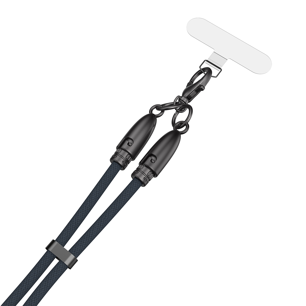 充電できる スマートフォンショルダーストラップ USB Type-C to C ケーブル レディース メンズ くすみカラー PD60W 急速充電 各種対応 USB-C充電ケーブル RTSTR3 | KYOHAYA | 01