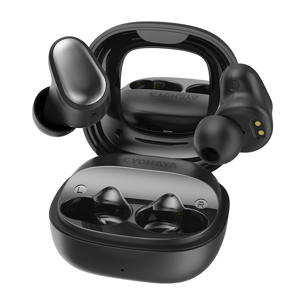 ブルートゥースイヤホン高音質 複合振動板 AAC対応 カナル型 ミラー付